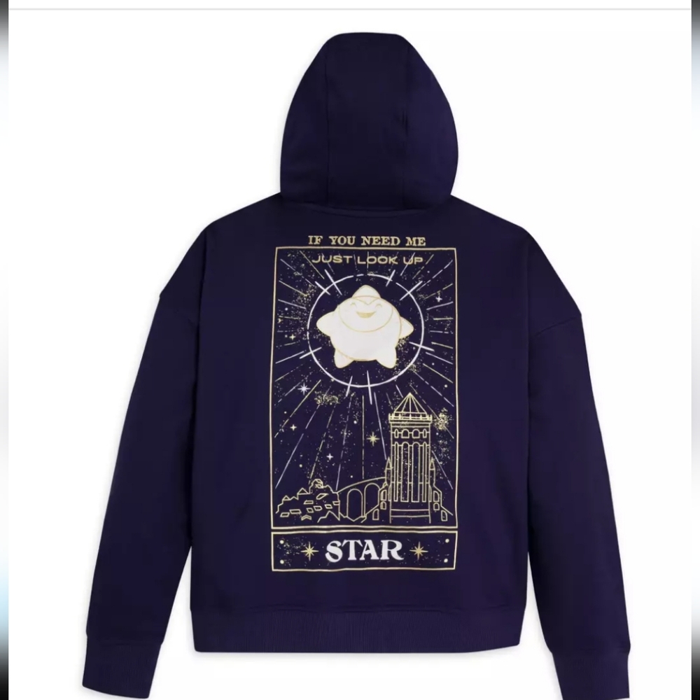 Disney Parks "Wish" half zip Pullover hoodie